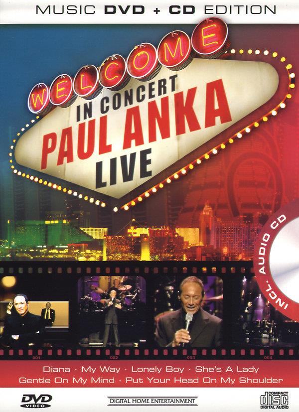 Paul Anka - Live in Concert DVD + CD
