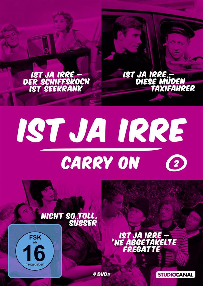 Ist ja irre - Carry On - Box 2 4 DVDs