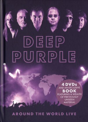 Deep Purple - Around the World (4 DVD + Livre)