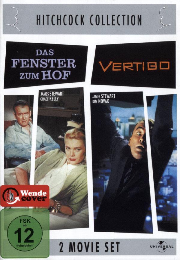 Das Fenster zum Hof / Vertigo Hitchcock Collection, 2 DVDs