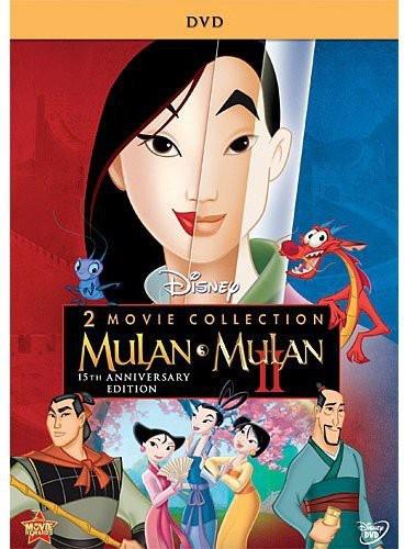 Mulan 1 & 2 2 DVDs