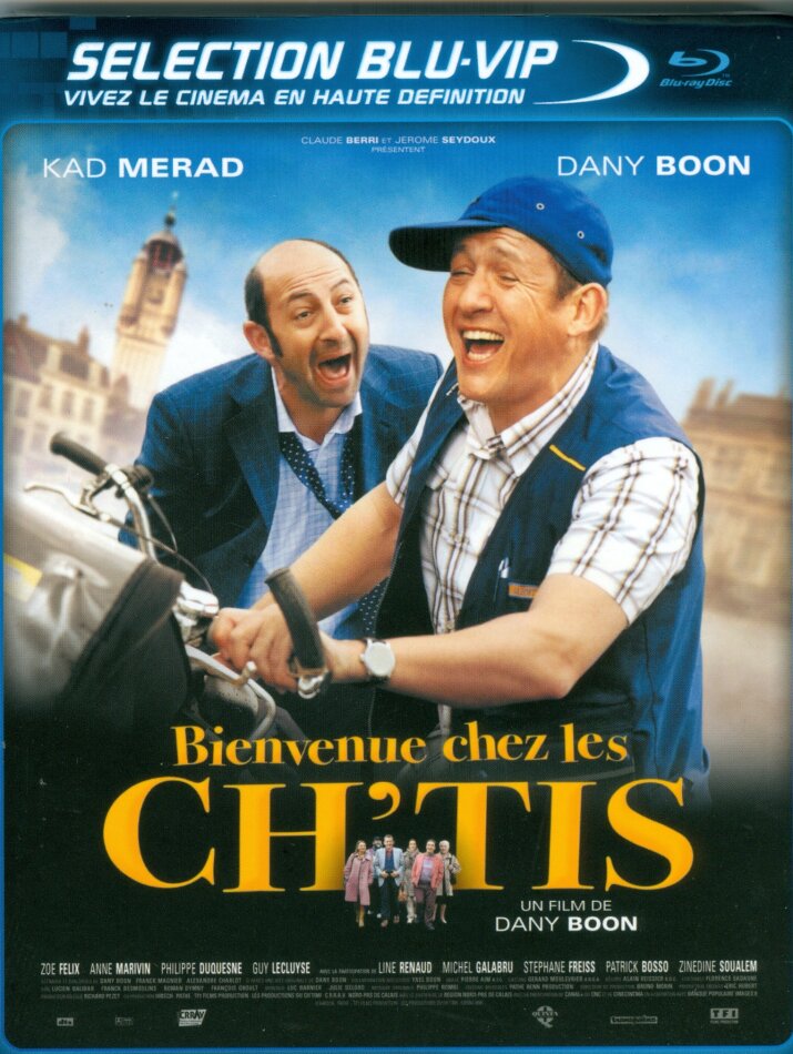Bienvenue chez les Ch'Tis (2008) Blu-ray + DVD