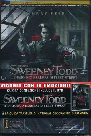Sweeney Todd (2007) + Guida National Geographic Londra (2007) DVD + Livre