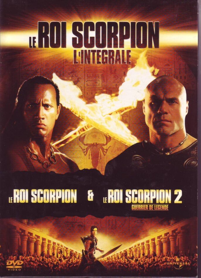 Le Roi Scorpion 1 & 2 2 DVD