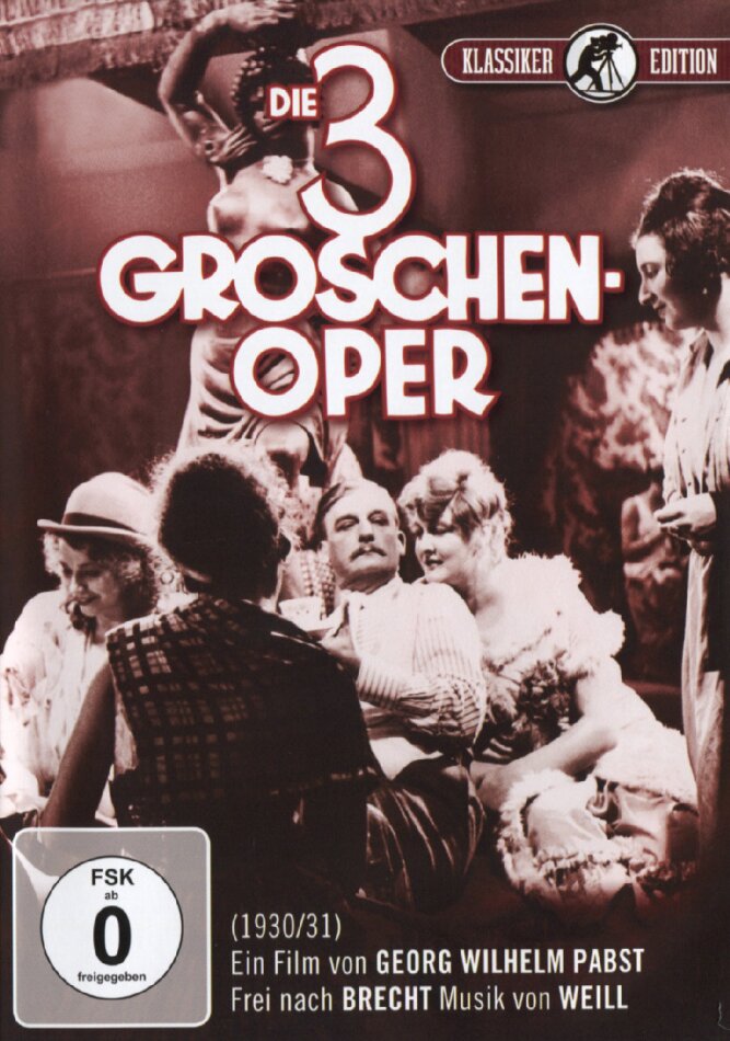 Die 3 Groschen-Oper (1931) 2 DVDs