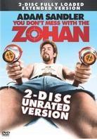 You don't mess with the Zohan Unrated, 2 DVDs