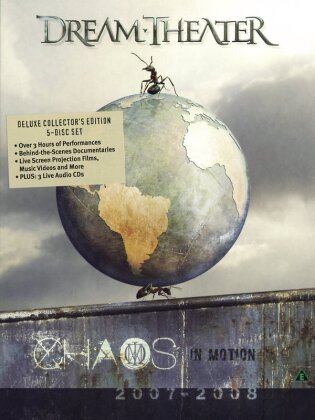 Dream Theater - Chaos in Motion (Limited Edition, 2 DVDs + 3 CDs)