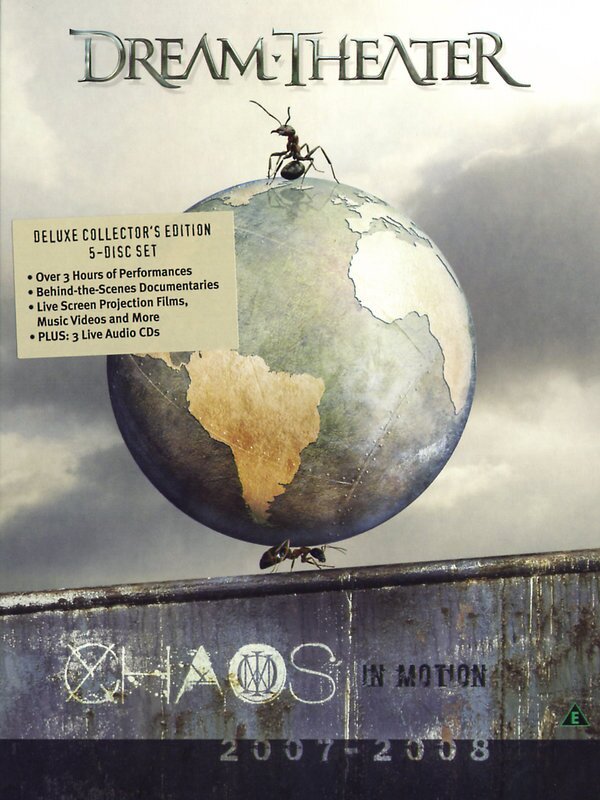 Dream Theater - Chaos in Motion Limited Edition, 2 DVDs + 3 CDs