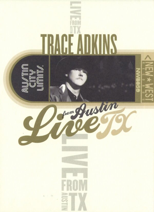 Adkins Trace - Live From Austin TX (Digipack Packaging)