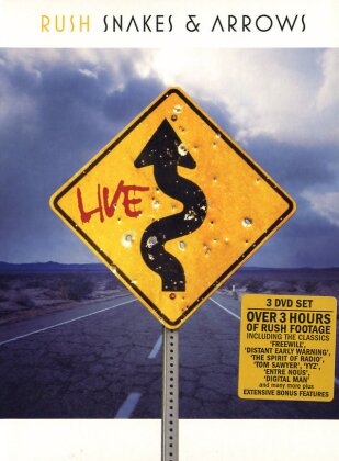 Rush - Snakes and Arrows - Live (&Eacute;dition Deluxe, 3 DVD)