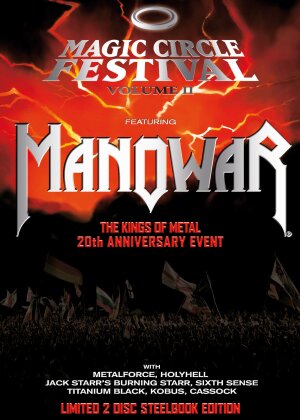 Manowar - Magic Circle Festival Vol. 2 (Steelbook, 2 DVD)
