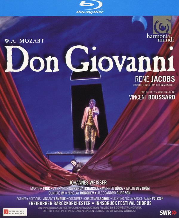 Freiburger Barockorchester, René Jacobs & Johannes Weisser - Mozart - Don Giovanni Harmonia Mundi, 2 Blu-ray