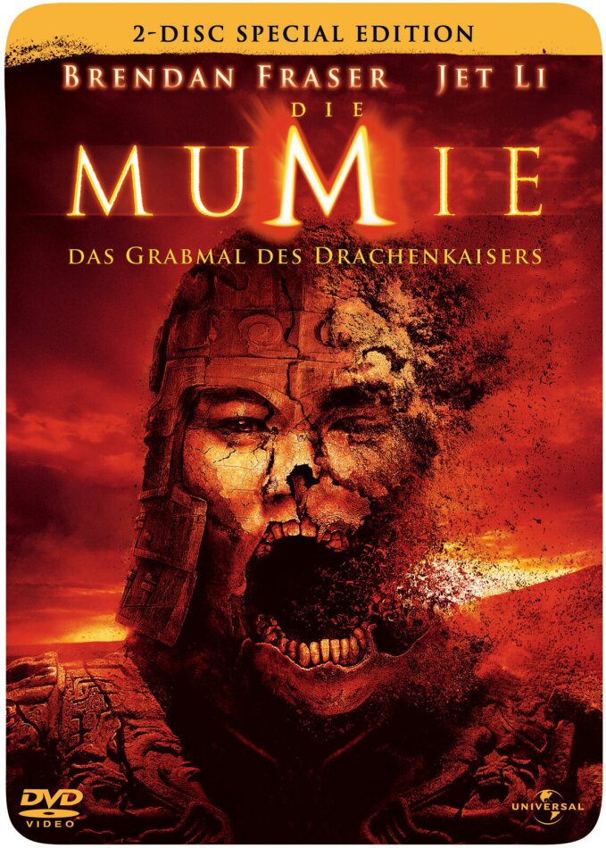 Die Mumie 3 - Das Grabmal des Drachenkaisers (2008) Steelbook, 2 DVDs