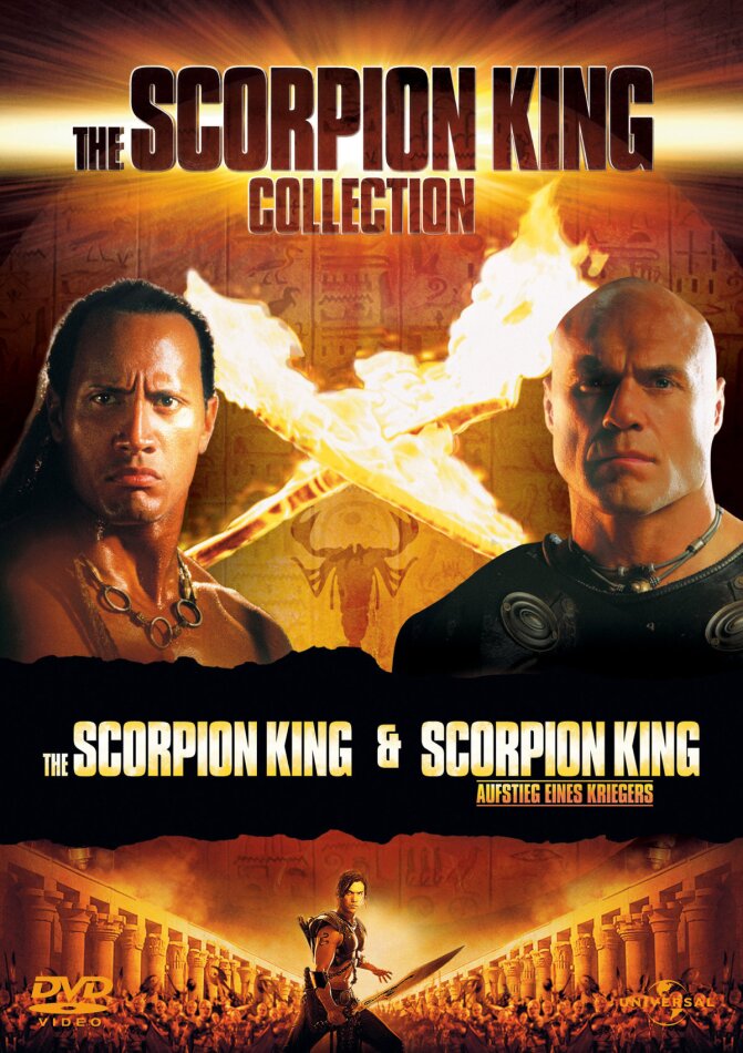 The Scorpion King 1 & 2 2 DVDs