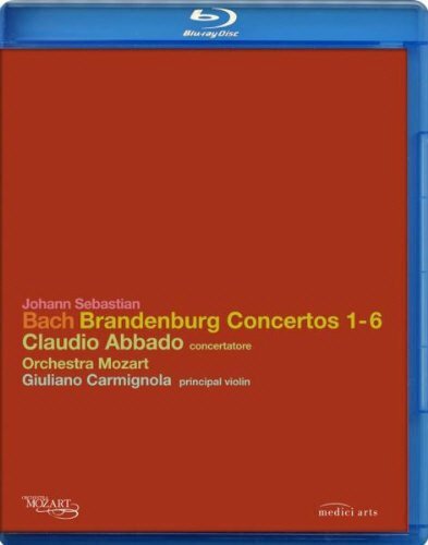 Mozart Orchestra, Claudio Abbado & Giuliano Carmignola - Bach - Brandenburg Concertos 1-6 Euro Arts