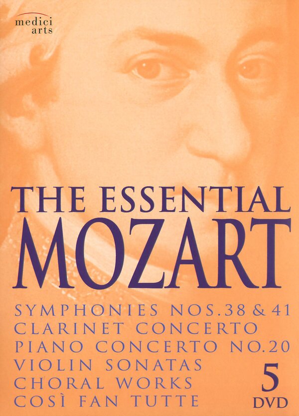 Various Artists - The Essential Mozart Medici Arts, Box, 5 DVDs