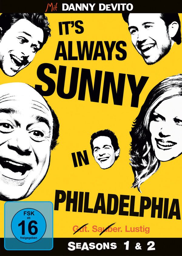 It's Always Sunny in Philadelphia - Staffel 1 & 2 3 DVDs