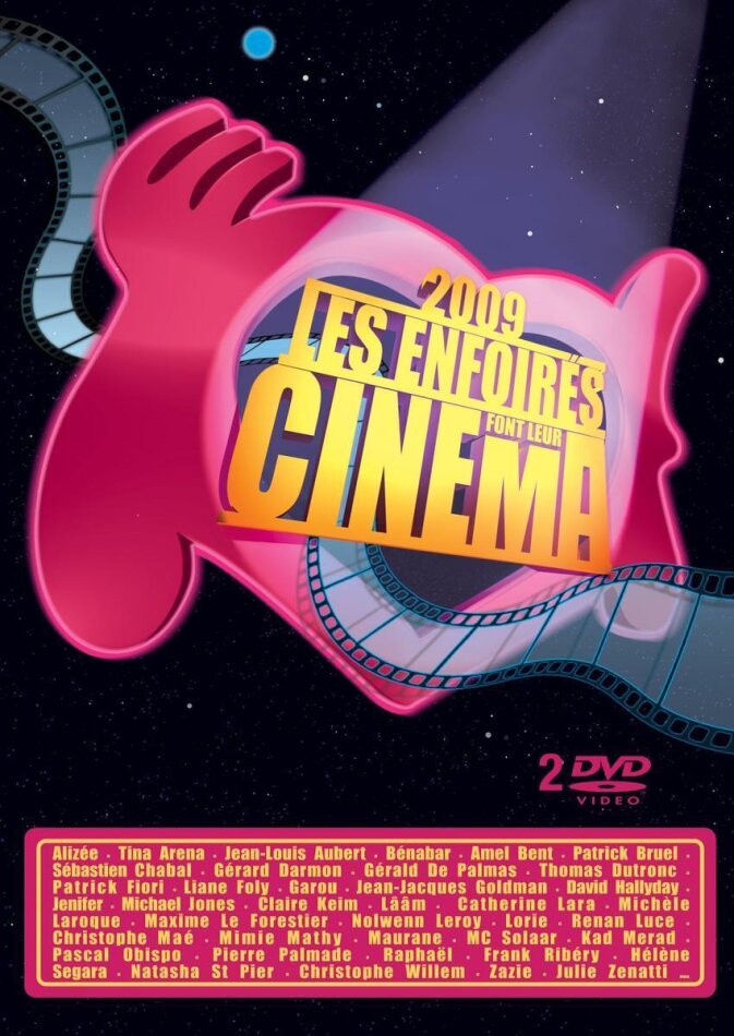 Les Enfoirés - Les Enfoirés font leur cinéma 2009 2 DVD