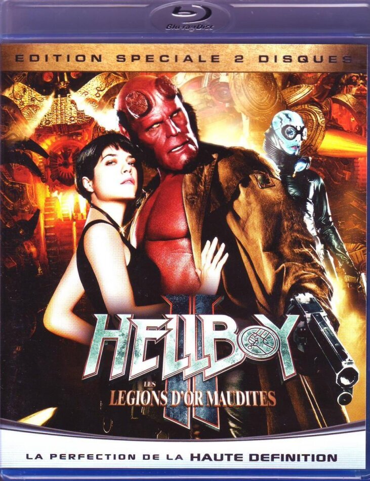 Hellboy 2 - Les légions d'or maudits (2008) Édition Spéciale, 2 Blu-ray