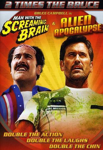 Man with the Screaming Brain / Alien Apocalypse 2 DVDs