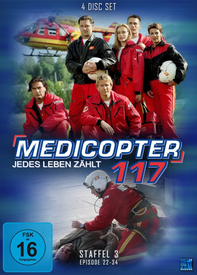 Medicopter 117 - Staffel 3 4 DVDs
