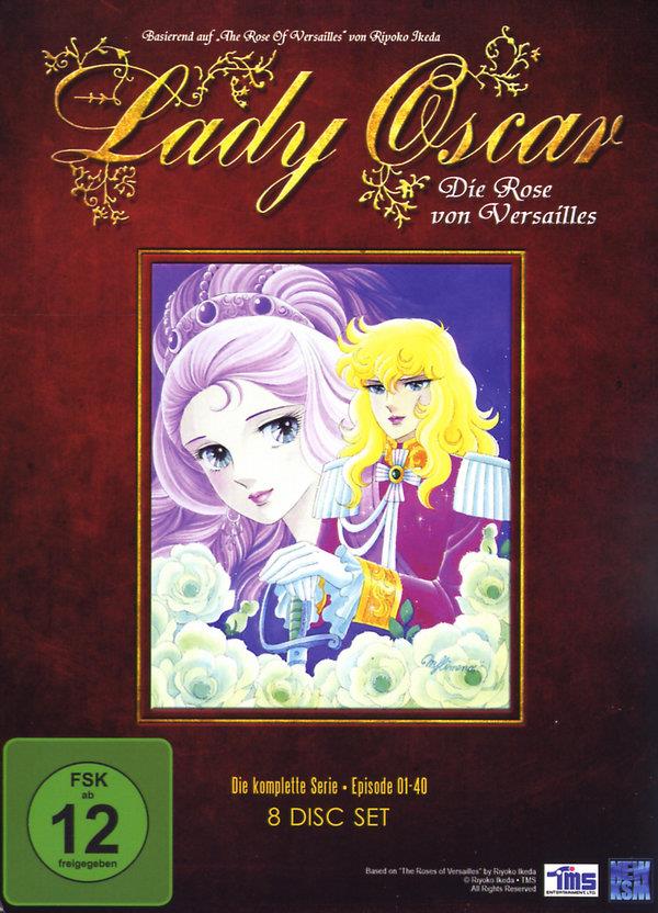 Lady Oscar - Die Rose von Versailles - Die komplette Serie 8 DVDs