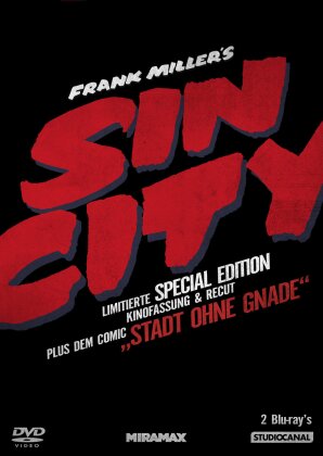Sin City - (Kinofassung & Recut inkl. Comic / Limitierte Special Edition / 2 Discs) (2005)