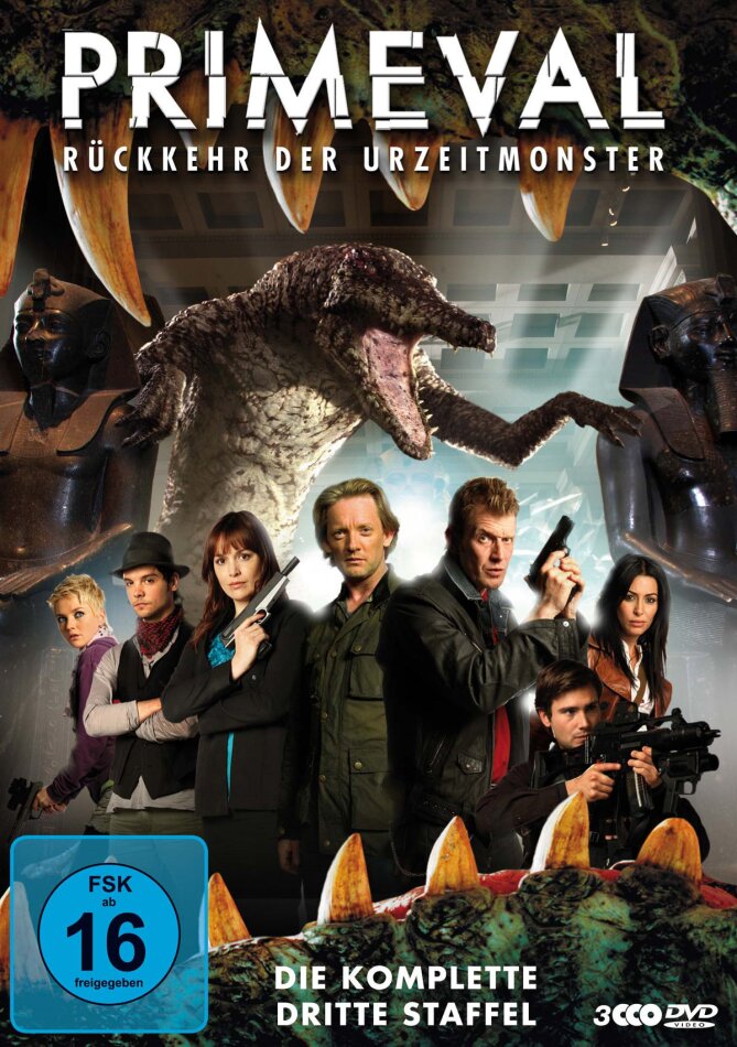 Primeval - Rückkehr der Urzeitmonster - Staffel 3 3 DVDs