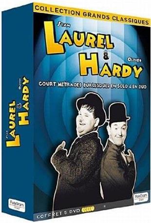 Stan Laurel & Oliver Hardy - Coffret s/w, 5 DVDs