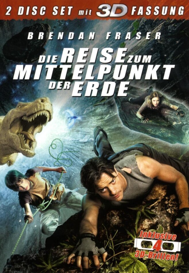 Die Reise zum Mittelpunkt der Erde - (3D - Fassung) (2008) 2 DVDs