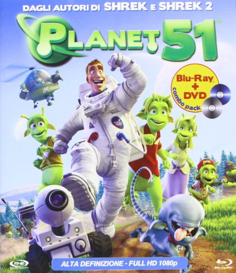 Planet 51 (2009) Blu-ray + DVD