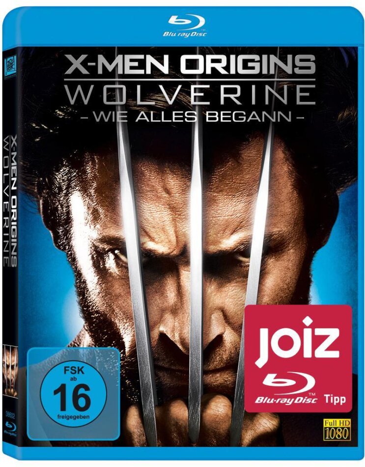 X-Men Origins: Wolverine (2009) Blu-ray + DVD