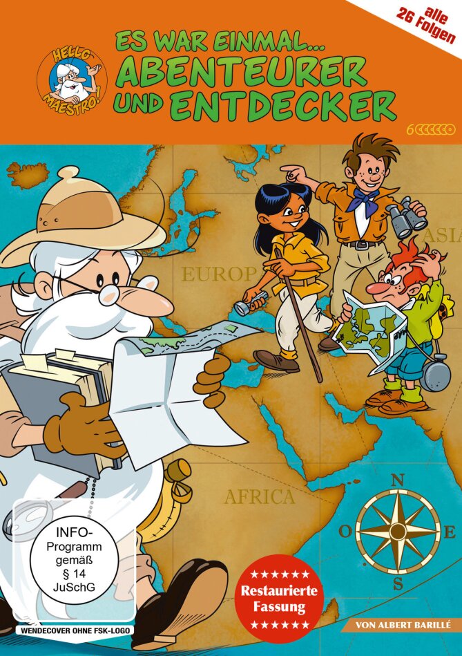 Es war einmal... Abenteurer & Entdecker 6 DVDs