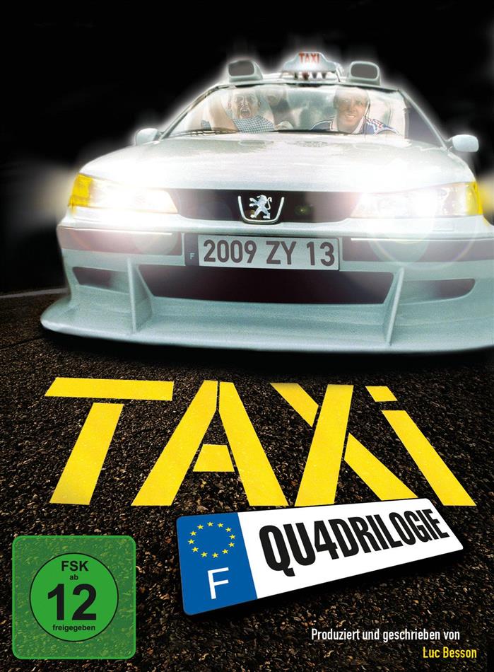 Taxi 1-4 - Quadrilogie 4 DVDs