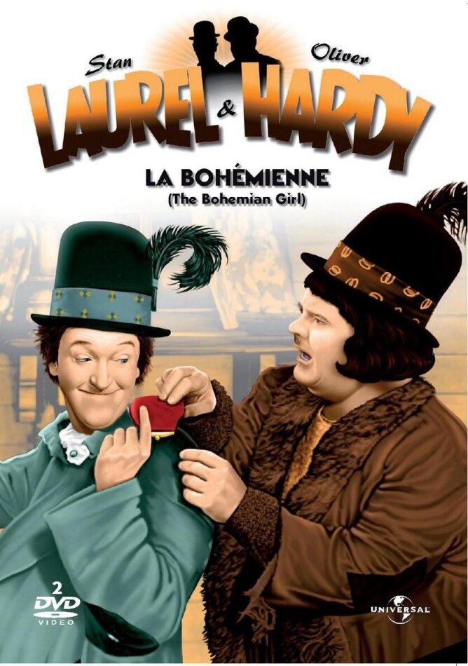 Laurel & Hardy - La bohémienne Color Version, 2 DVD