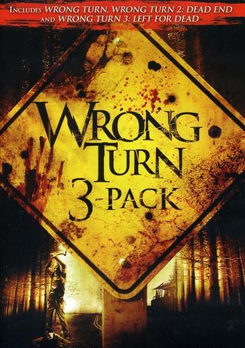 Wrong Turn DVD 3 Pack - Wrong Turn DVD 3 Pack (3PC) Widescreen, 3 DVDs