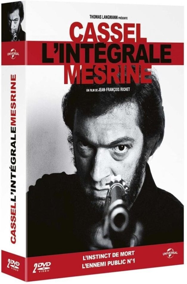 Mesrine - Partie 1 & 2 - L'instinct de mort & L'ennemi public No.1 (2008) 2 DVDs