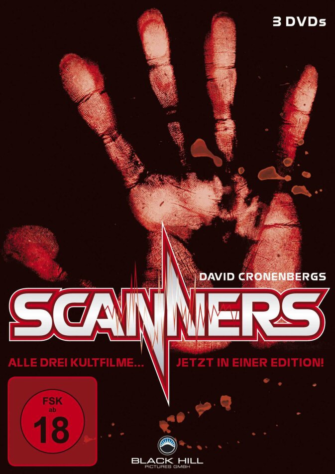 Scanners 1-3 3 DVDs