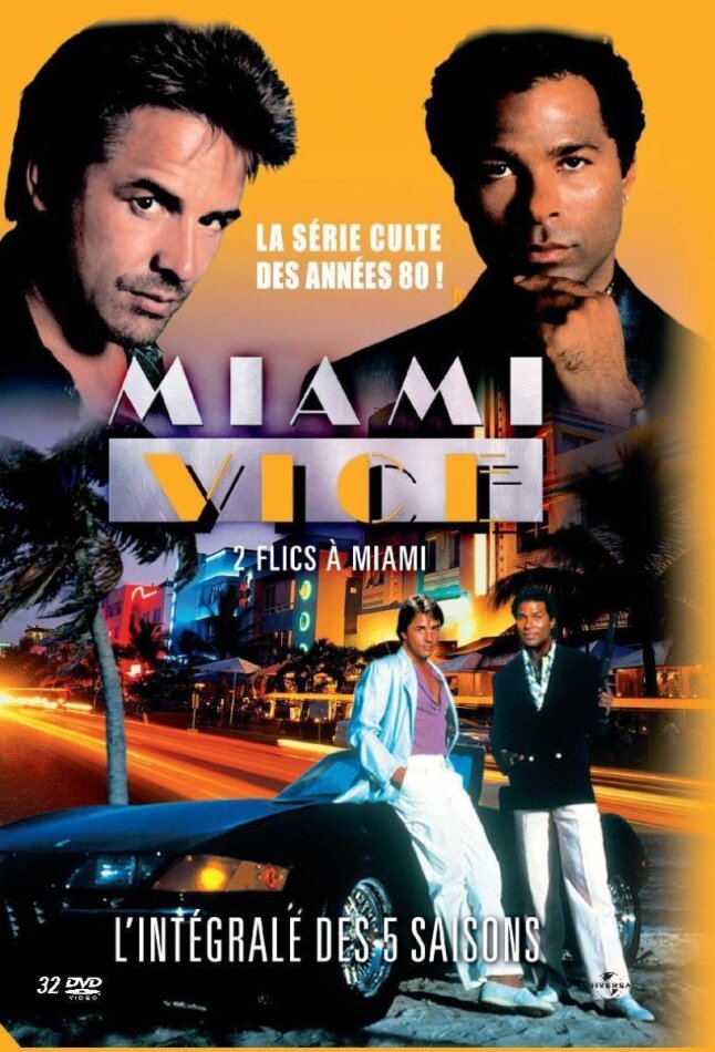 Miami Vice - Deux flics à Miami - L'intégrale 32 DVDs
