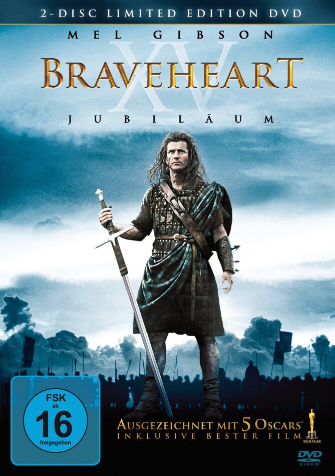 Braveheart (1995) Limited Edition, 2 DVDs
