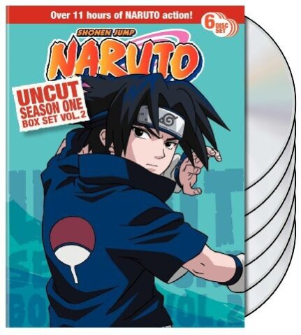 Naruto - Uncut Box Set Season 1, Vol. 2 Uncut, 6 DVDs