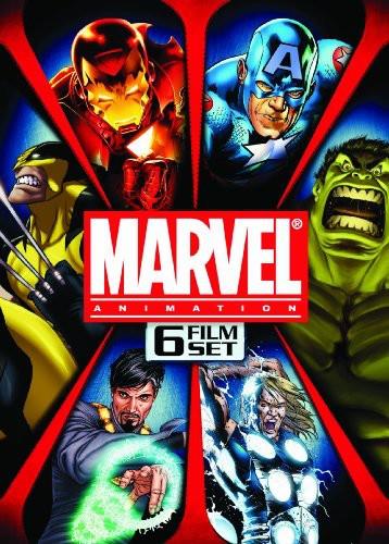 Marvel Animation - 6 Film Set 6 DVDs
