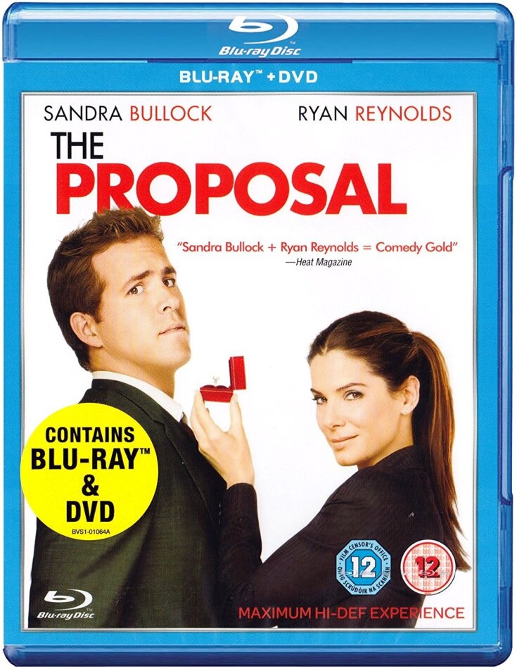 The Proposal (2009) Blu-ray + DVD