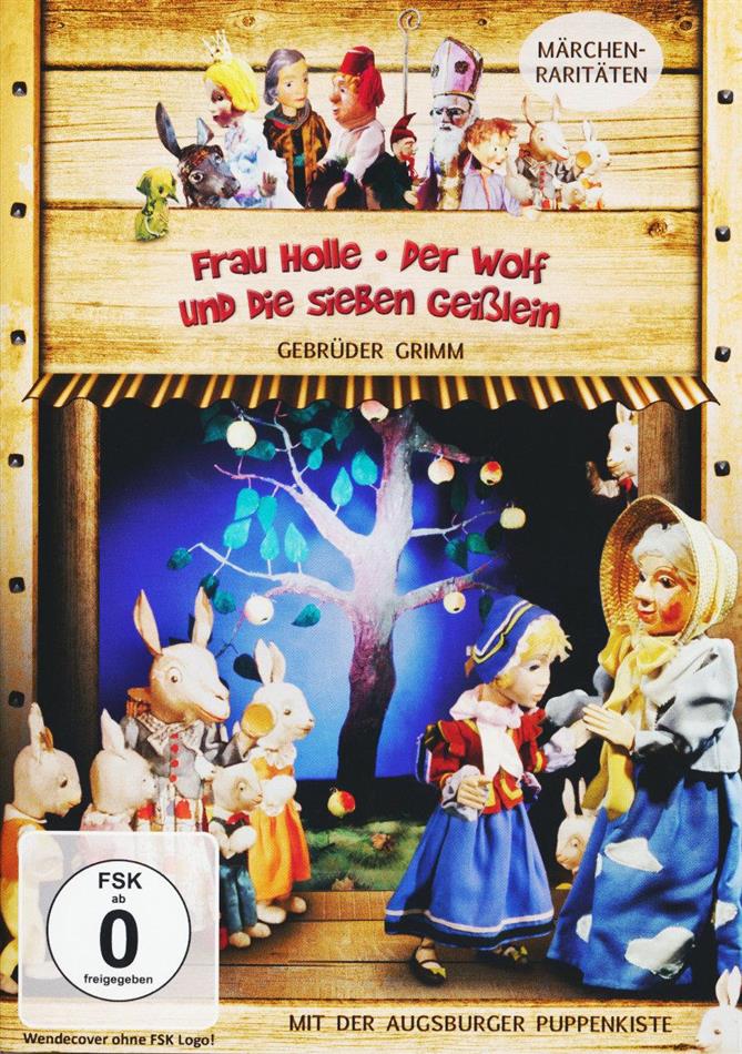 Augsburger Puppenkiste - Frau Holle / Der Wolf und die sieben Geisslein s/w