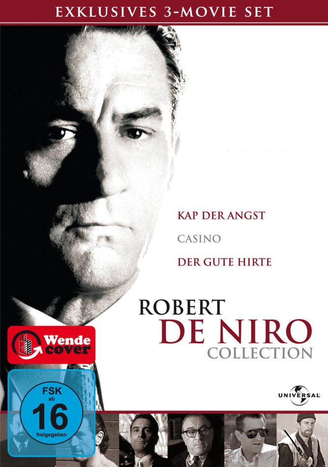 Robert De Niro Collection - Kap der Angst / Casino / Der gute Hirte 3 DVDs