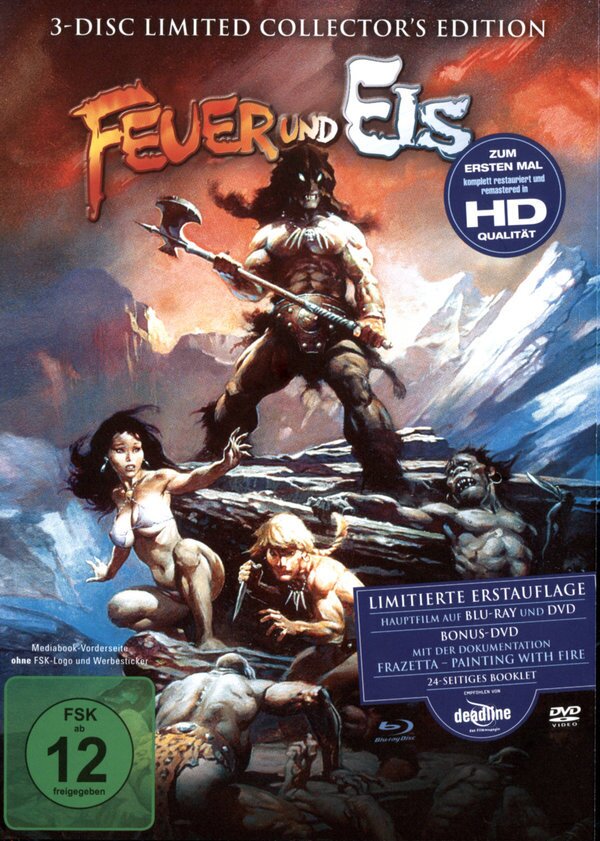 Feuer und Eis (1983) Limited Collector's Edition, Blu-ray + 2 DVDs