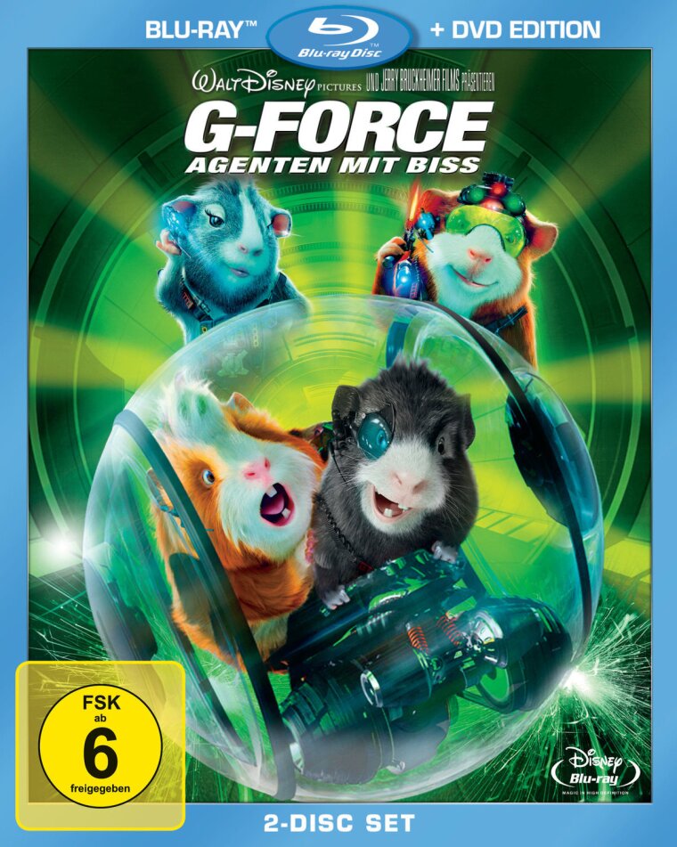 G-Force - Agenten mit Biss (2009) Blu-ray + DVD
