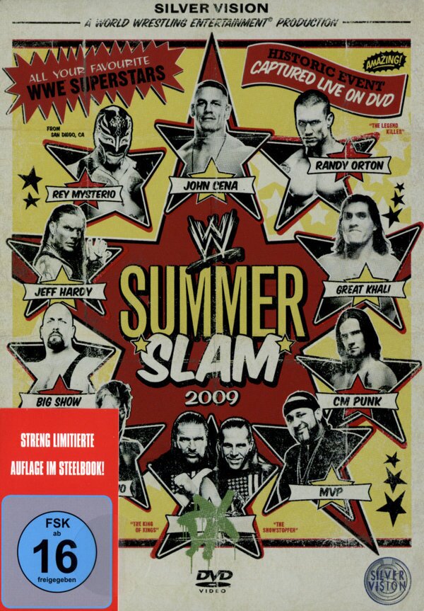 WWE: Summerslam 2009 Steelbook