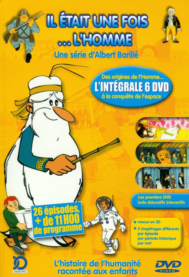 Il était une fois... l'homme - L'intégrale 6 DVD