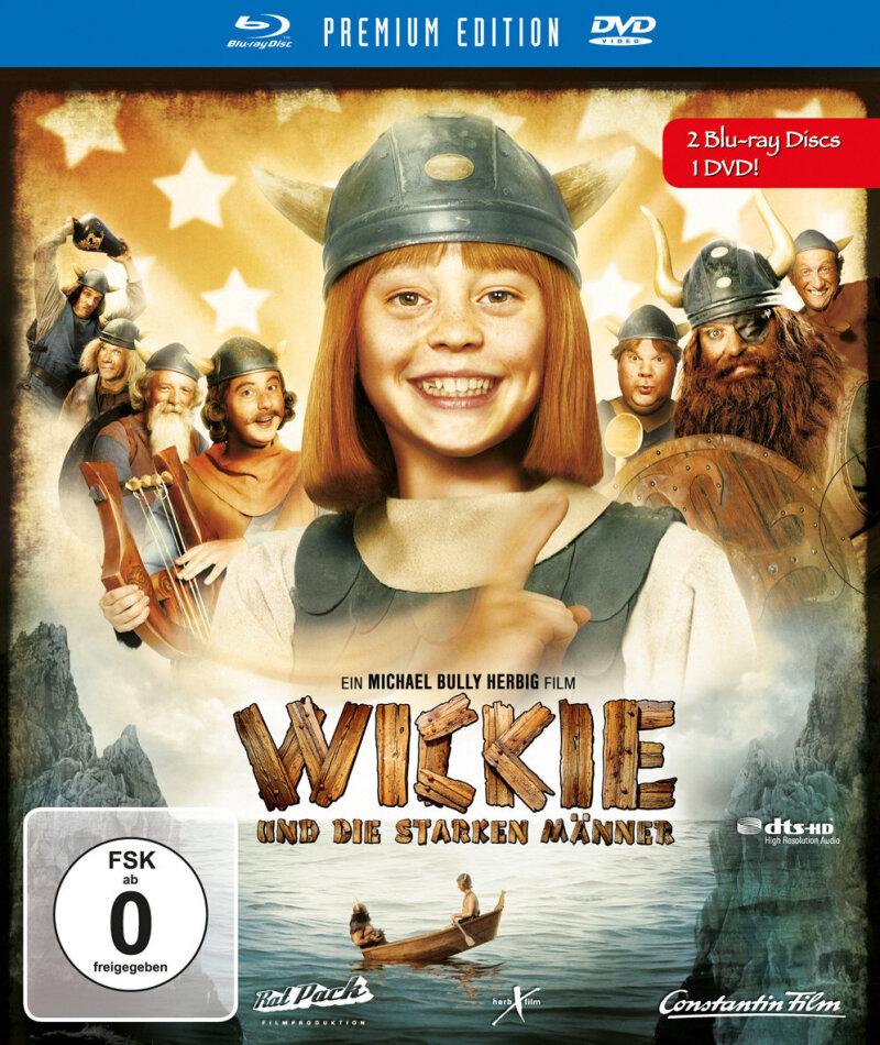 Wickie und die starken Männer (2009) Limited Premium Edition, 2 Blu-rays + DVD